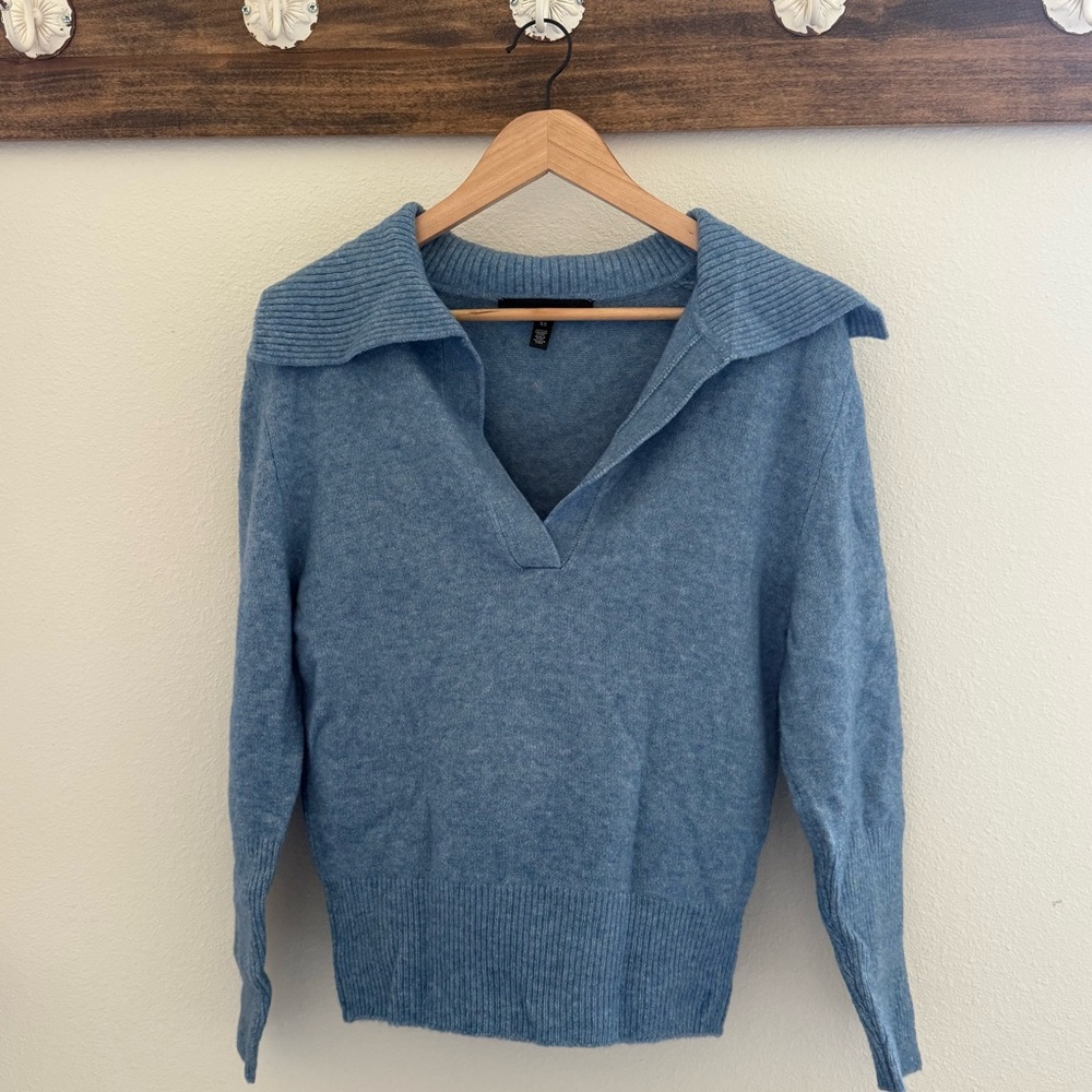 WHBM Blue Sweater